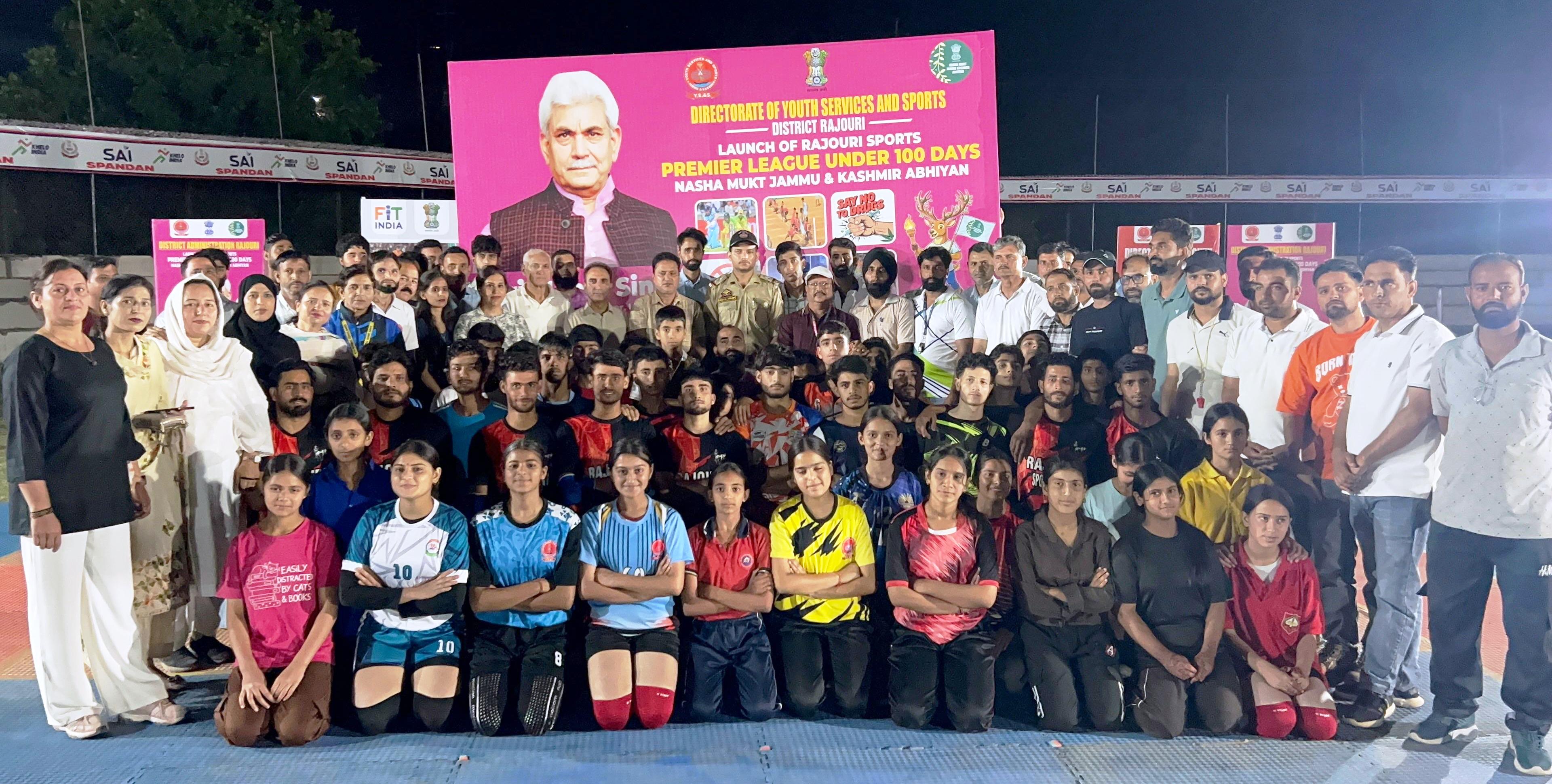 Maiden night Kabaddi tourney held in Rajouri 